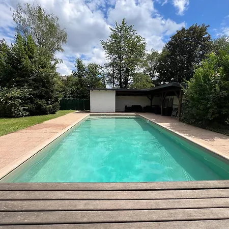 Charmante Demeure Piscine Au Calme Parc Tennis La Walck