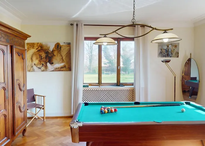 Villa Grande Maison Familiale Piscine Tennis Parc Privé