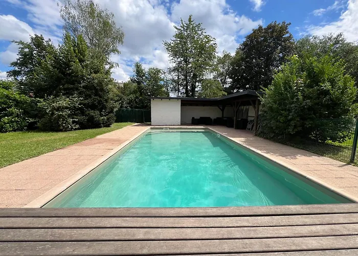 Grande Maison Familiale Piscine Tennis Parc Privé La Walck