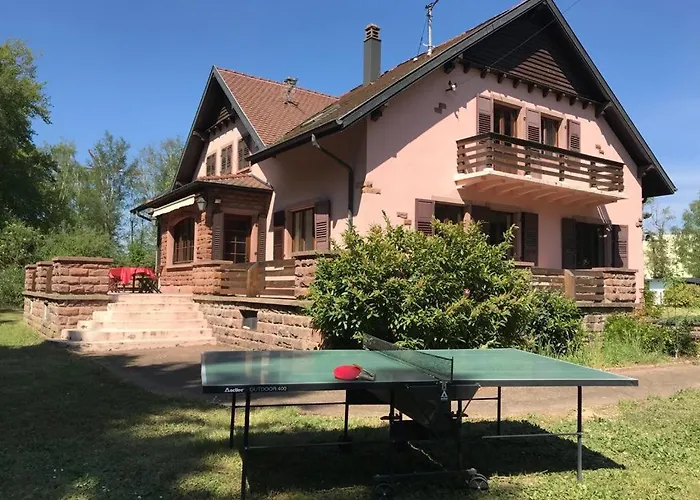 Grande Maison Familiale Piscine Tennis Parc Privé * La Walck